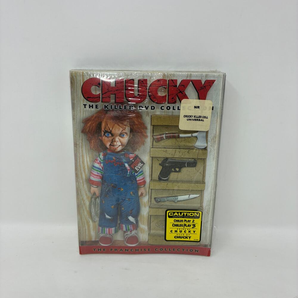 Chucky The Killer DVD Collection New & Sealed 4 Movie Collection Horror